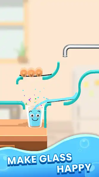 Play Happy Glass 3D as an online game Happy Glass 3D with UptoPlay