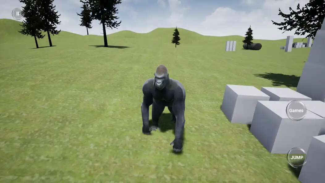 Play Happy Gorilla Simulator as an online game Happy Gorilla Simulator with UptoPlay