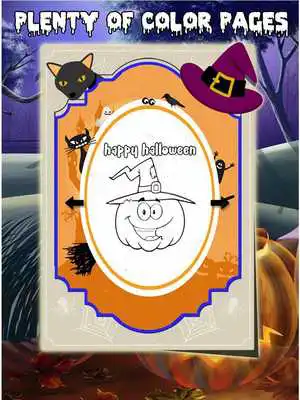 Play Happy Halloween Coloring Book