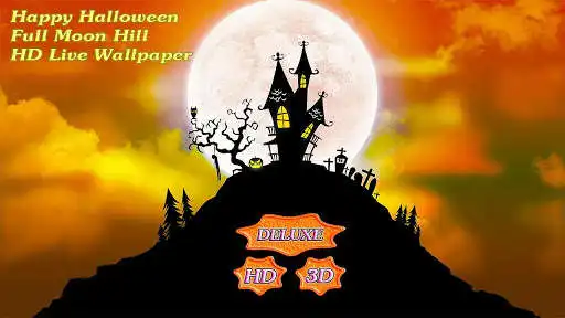 Play Happy Halloween Full Moon Hill as an online game Happy Halloween Full Moon Hill with UptoPlay