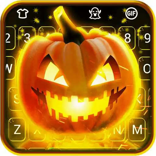Free play online Happy Halloween Keyboard Theme APK