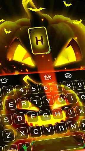 Play Happy Halloween Keyboard Theme