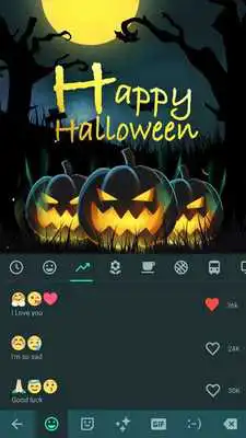 Play Happy Halloween Keyboard Theme