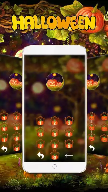 Play Happy Halloween Night Sky Theme
