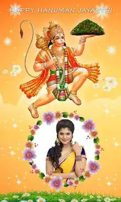 Play Happy Hanuman Jayanti Frames