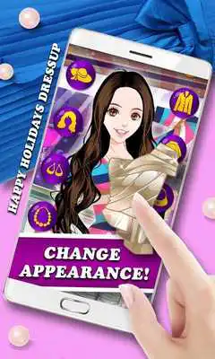 Play Happy Holidays: Girl Dressup Play Happy Holidays: Girl Dressup