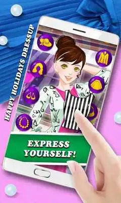 Play Happy Holidays: Girl Dressup Play Happy Holidays: Girl Dressup