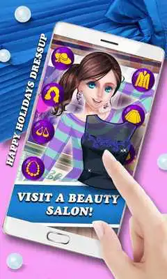 Play Happy Holidays: Girl Dressup Play Happy Holidays: Girl Dressup