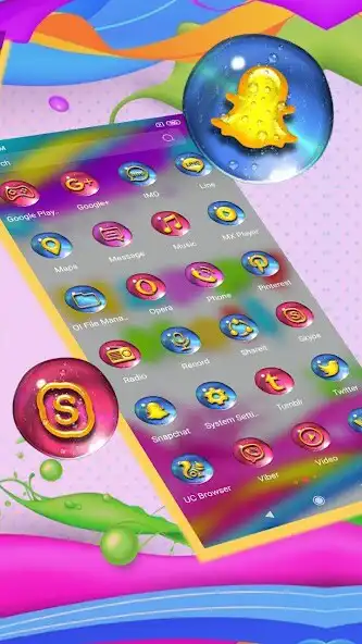 Play Happy Holi Launcher Theme as an online game Happy Holi Launcher Theme with UptoPlay