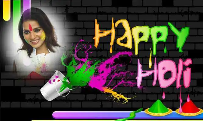 Play Happy Holi Photo frames 2018 Play Happy Holi Photo frames 2018