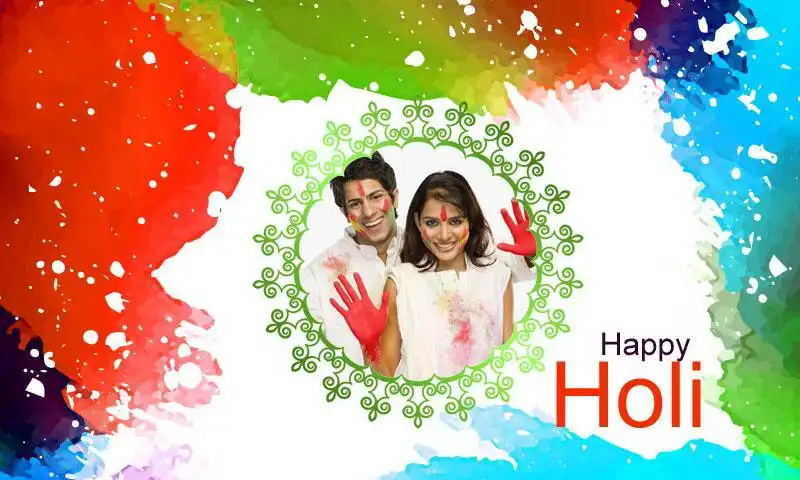Play Happy Holi Photo frames