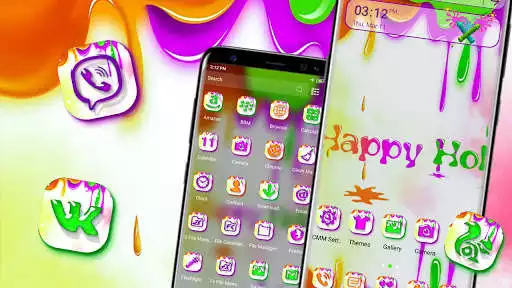 Play Happy Holi Theme  and enjoy Happy Holi Theme with UptoPlay