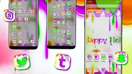 Play Happy Holi Theme as an online game Happy Holi Theme with UptoPlay