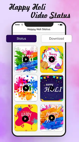 Play Happy Holi Video Status Songs as an online game Happy Holi Video Status Songs with UptoPlay