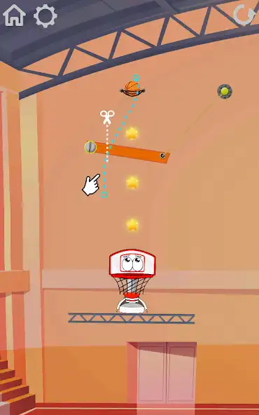 Play Happy Hoops as an online game Happy Hoops with UptoPlay