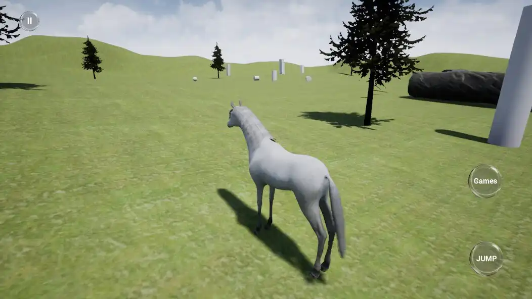 Play Happy Horse Simulator as an online game Happy Horse Simulator with UptoPlay