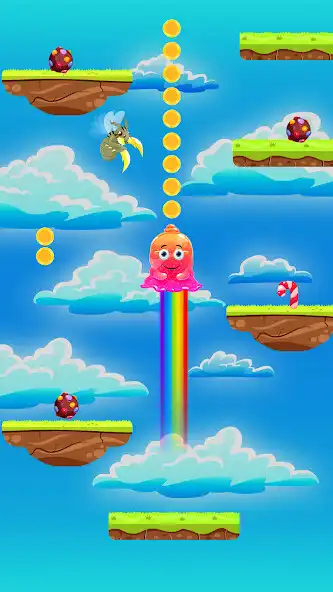 Play Happy Jelly Jump 3D Game as an online game Happy Jelly Jump 3D Game with UptoPlay