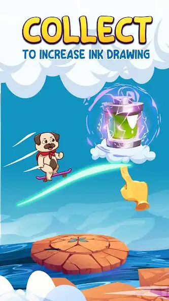 Play Happy Journey: Draw To Fly as an online game Happy Journey: Draw To Fly with UptoPlay