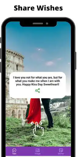 Play Happy Kiss Day Wishes as an online game Happy Kiss Day Wishes with UptoPlay