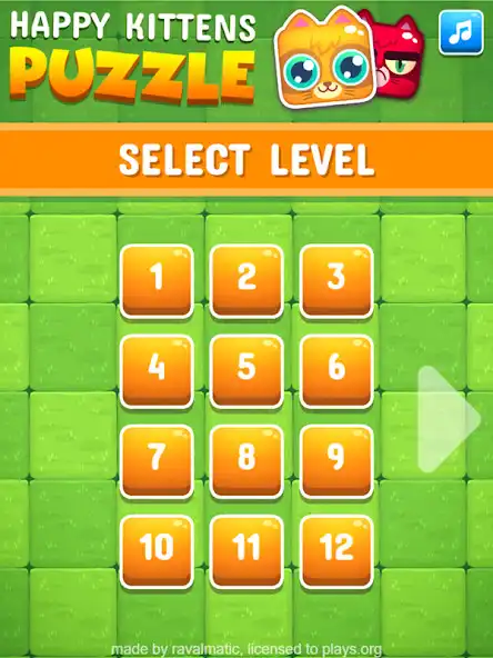 Play Happy kittens puzzle as an online game Happy kittens puzzle with UptoPlay