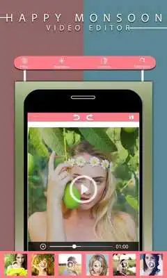 Play Happy Monsoon Video Editor