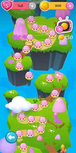 Play Happy Monsters - Match 3 as an online game Happy Monsters - Match 3 with UptoPlay