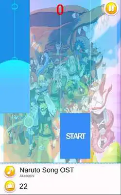 Play Happy Naruto Piano