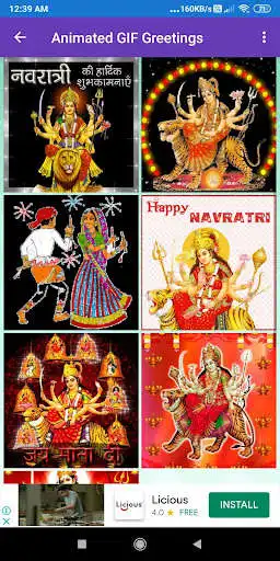 Play Happy Navratri Greetings  and enjoy Happy Navratri Greetings with UptoPlay