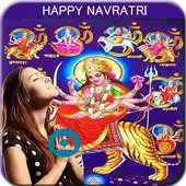 Free play online Happy Navratri Wishes Latest Photo Frame Editor APK