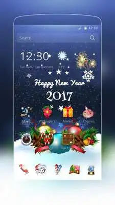 Play Happy New Year 2017 theme