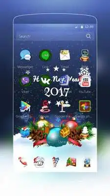 Play Happy New Year 2017 theme