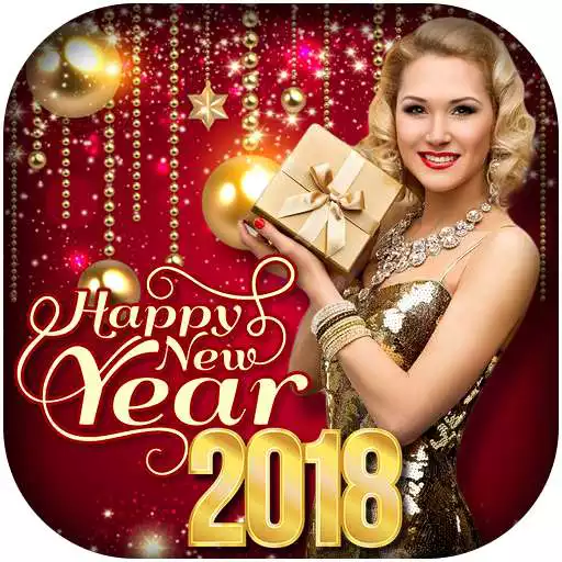 Free play online Happy New Year 2018 Photo Frame  Editor APK
