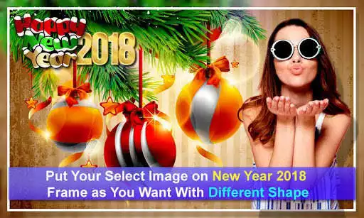 Play Happy New Year 2018 Photo Frame  Editor