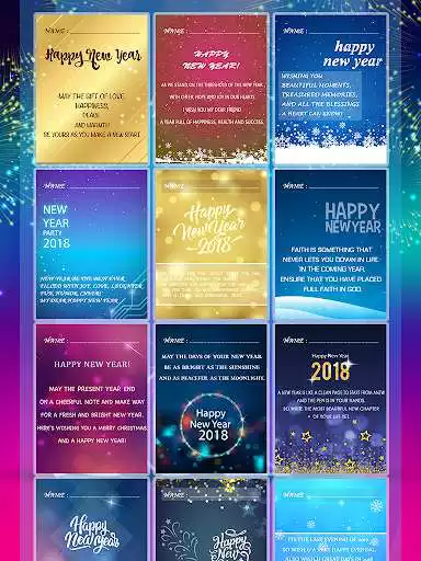 Play Happy New Year - 2018 as an online game Happy New Year - 2018 with UptoPlay