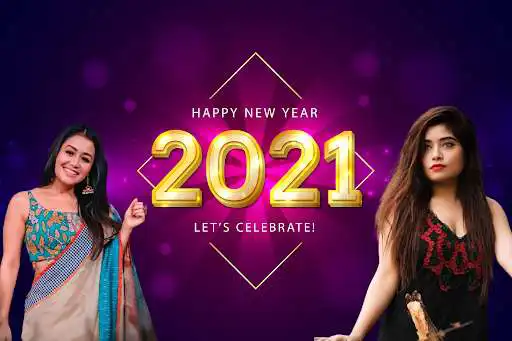 Play Happy New Year 2021 Photo Frame - New Year Editor  and enjoy Happy New Year 2021 Photo Frame - New Year Editor with UptoPlay