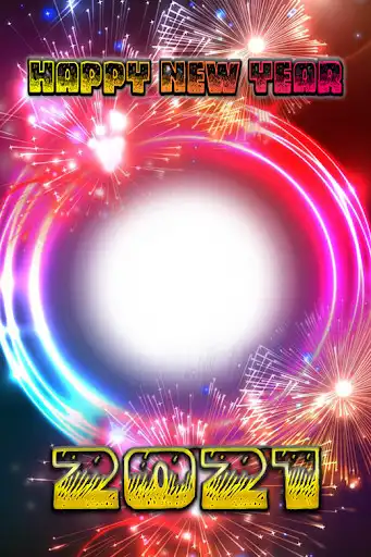 Play Happy New Year 2021 Photo Frames as an online game Happy New Year 2021 Photo Frames with UptoPlay