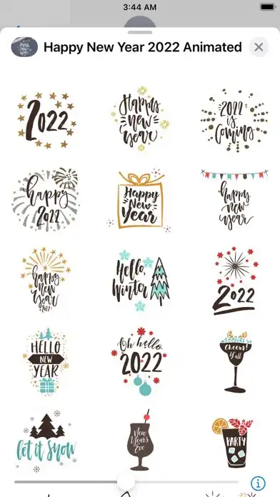Play Happy New Year 2022 - Animated as an online game Happy New Year 2022 - Animated with UptoPlay