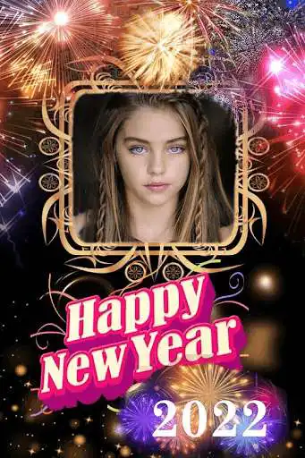 Play Happy New Year 2022 - New Year Photo Frames as an online game Happy New Year 2022 - New Year Photo Frames with UptoPlay