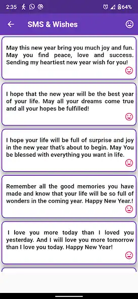 Play Happy New Year Images Photo Greetings Messages as an online game Happy New Year Images Photo Greetings Messages with UptoPlay