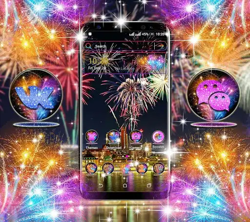 Play Happy New Year Launcher Theme  and enjoy Happy New Year Launcher Theme with UptoPlay
