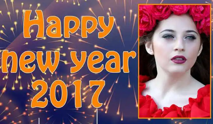 Play Happy New Year Photo Frame
