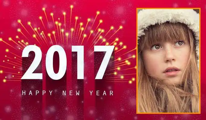 Play Happy New Year Photo Frame