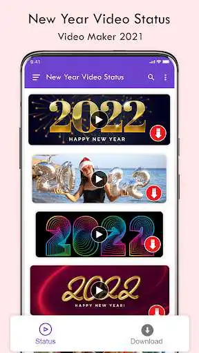 Play Happy New Year Video Status 2022  and enjoy Happy New Year Video Status 2022 with UptoPlay