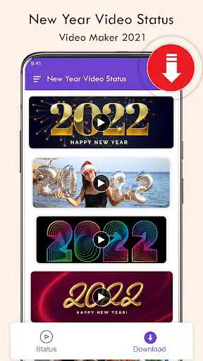 Play Happy New Year Video Status 2022 as an online game Happy New Year Video Status 2022 with UptoPlay