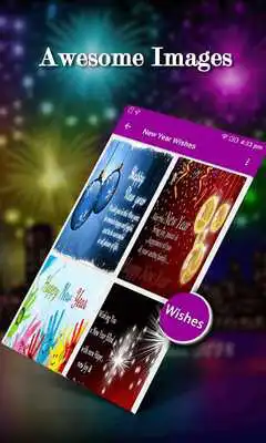 Play Happy NewYear Wishes Greetings as an online game Happy NewYear Wishes Greetings with UptoPlay