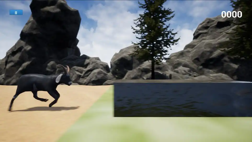 Play Happy Nubian Goat Simulator as an online game Happy Nubian Goat Simulator with UptoPlay