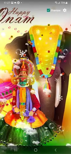 Play Happy Onam Wallpaper as an online game Happy Onam Wallpaper with UptoPlay