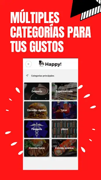 Play Happy! - Pide todo a domicilio as an online game Happy! - Pide todo a domicilio with UptoPlay