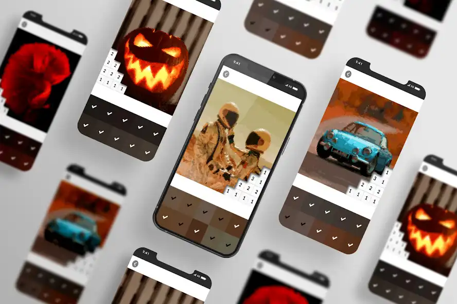 Play Happy Pixel Coloring By Number  and enjoy Happy Pixel Coloring By Number with UptoPlay