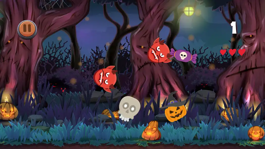 Play Happy Pumpkin as an online game Happy Pumpkin with UptoPlay
